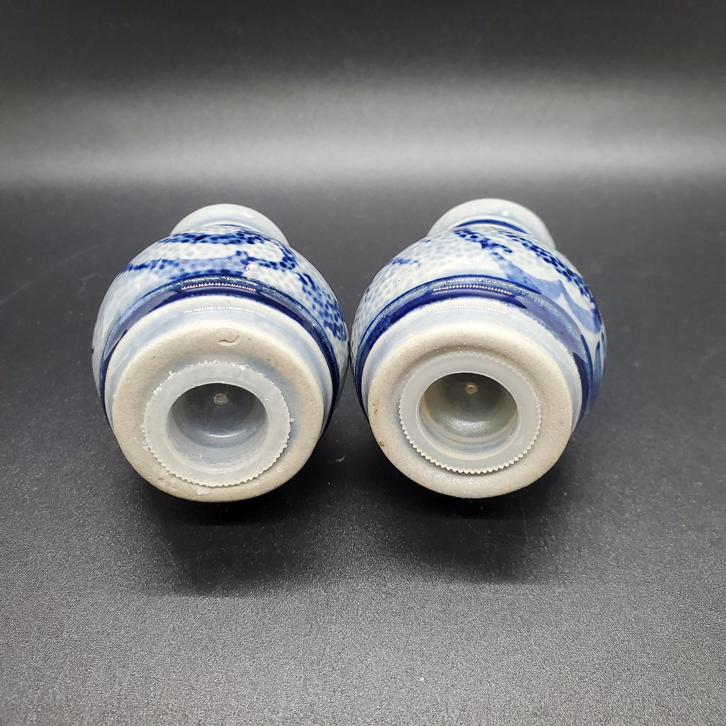 Dutch Salt Glaze Salt and Pepper Shaker Set