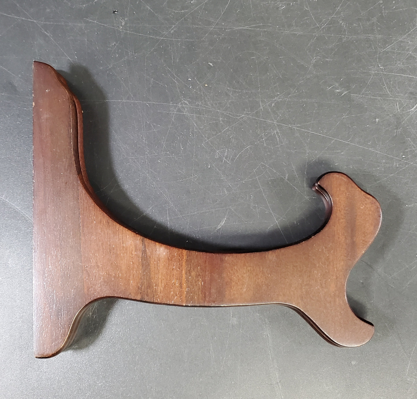 Dark Brown Bowl Easel WB-6