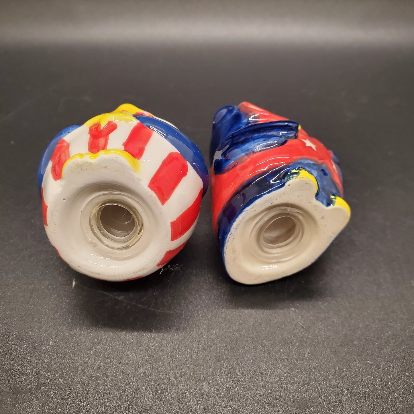 Patriotic Owl and Eagle Salt and Pepper Shaker Set