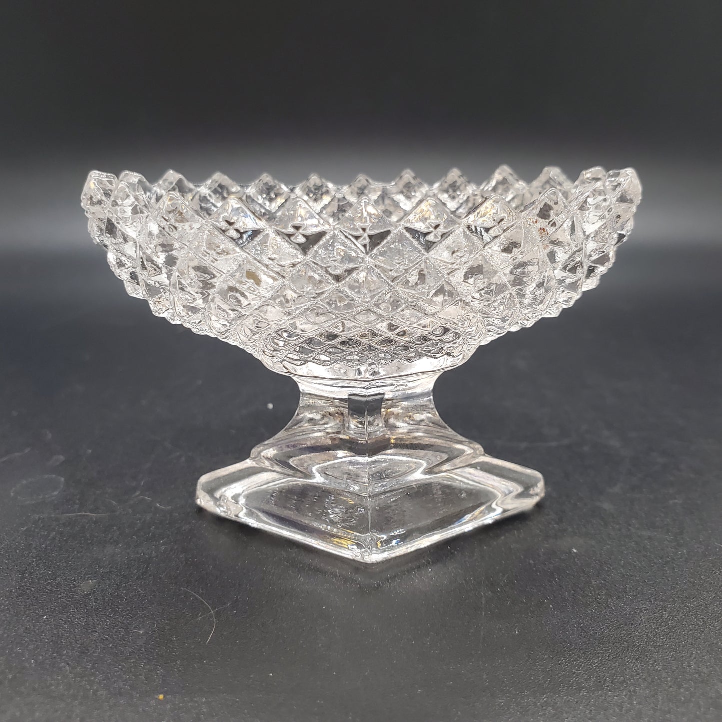Westmoreland English Hobnail Clear Individual Nut Dish or Salt Cellar