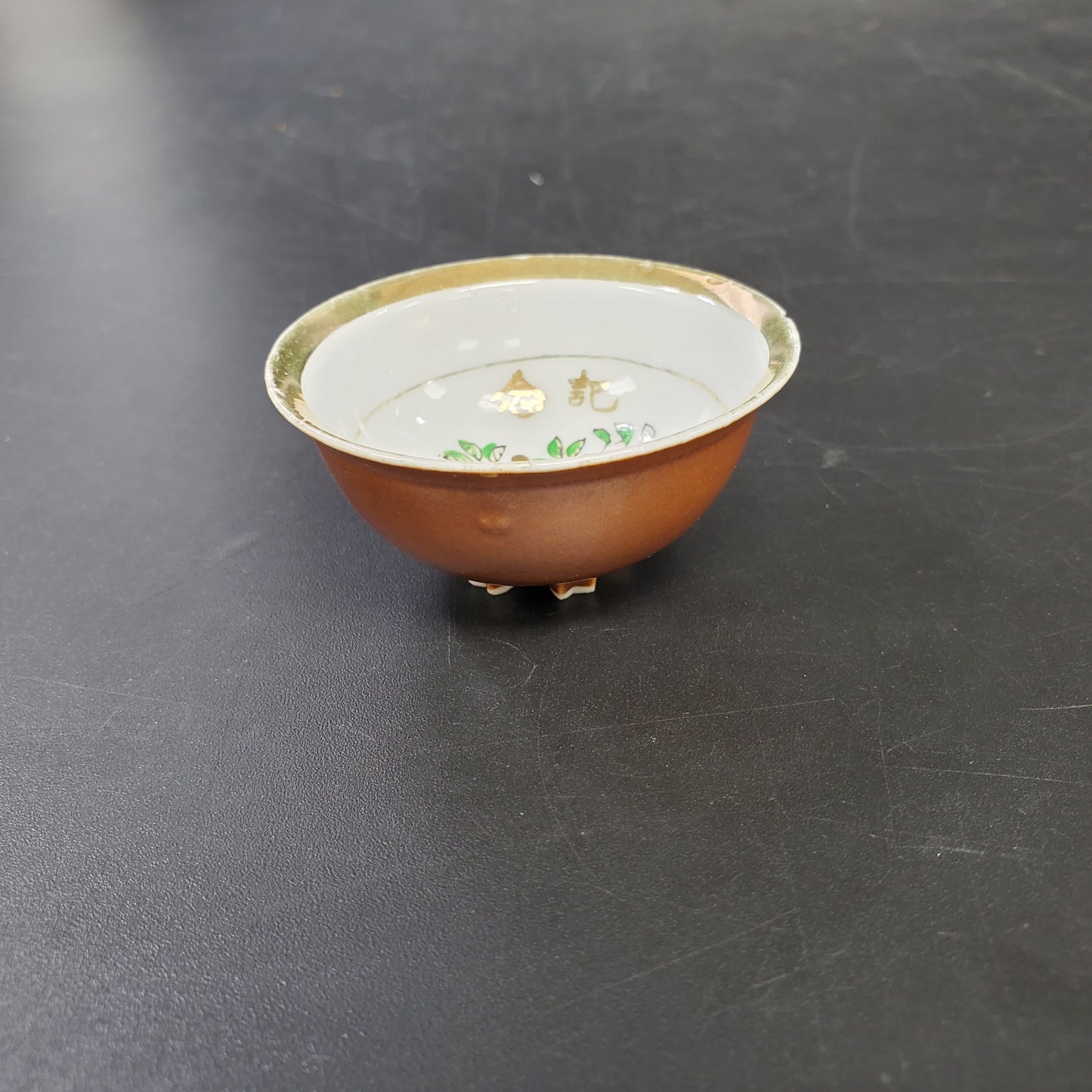 Antique Japanese Military Calvary Sake Cup