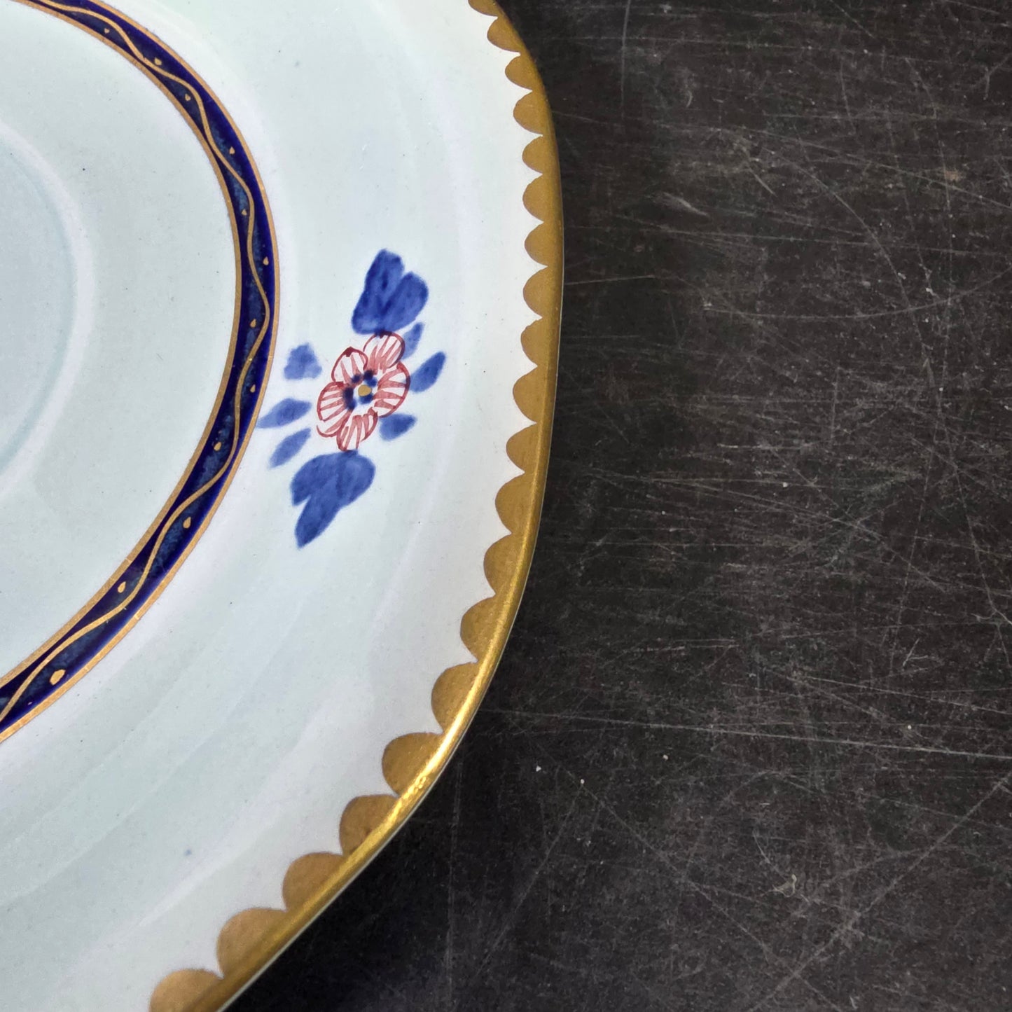 Adams "Georgian" Oversized Saucer England Calyx Ware