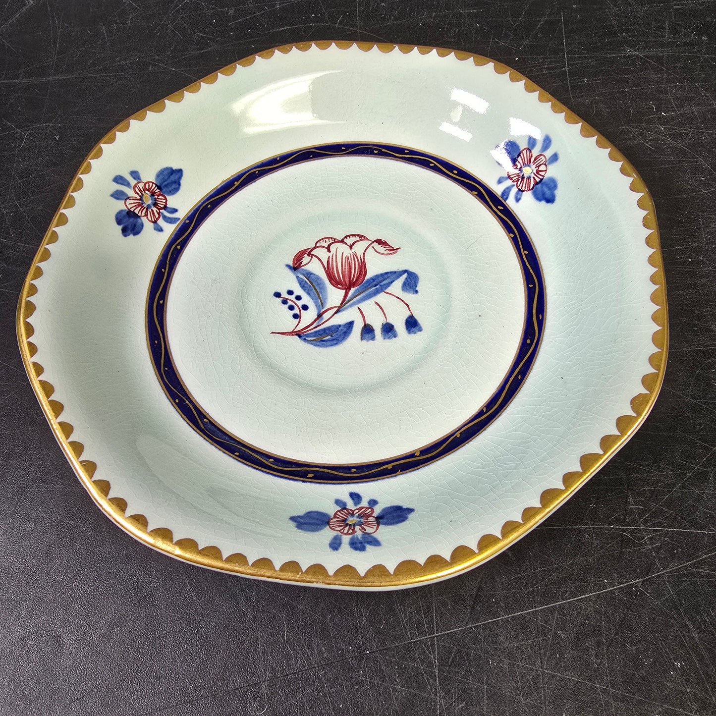 Adams "Georgian" Saucer England Calyx Ware