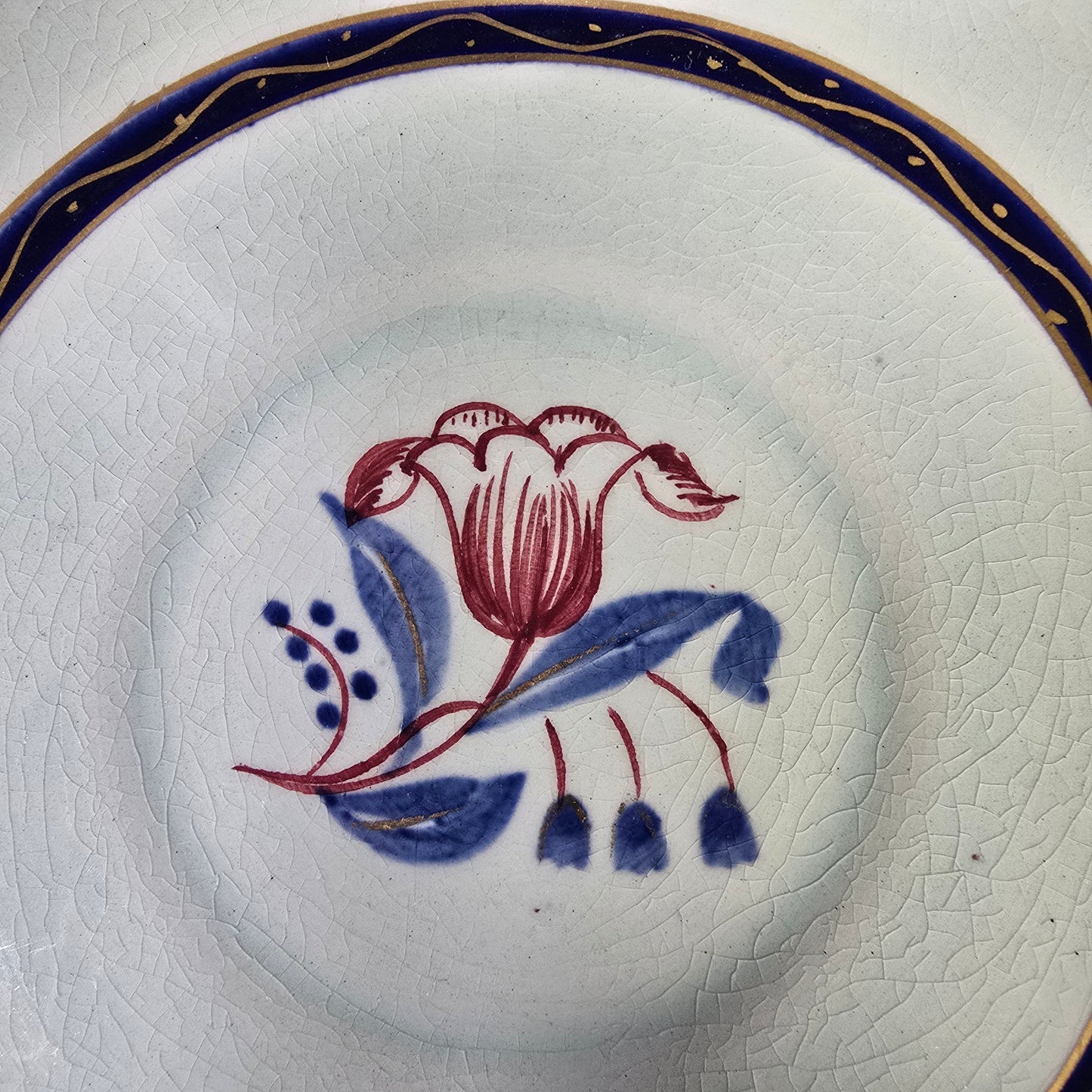Adams "Georgian" Saucer England Calyx Ware