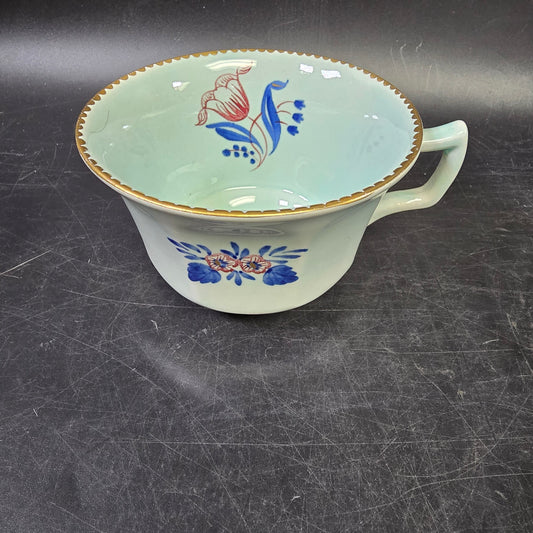 Adams "Georgian" Oversized Tea Cup England Calyx Ware Hand Painted