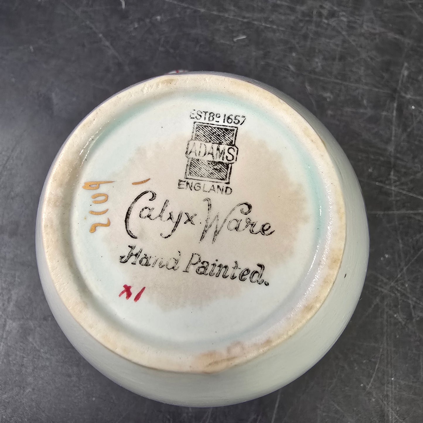 Adams "Georgian" Creamer England Calyx Ware
