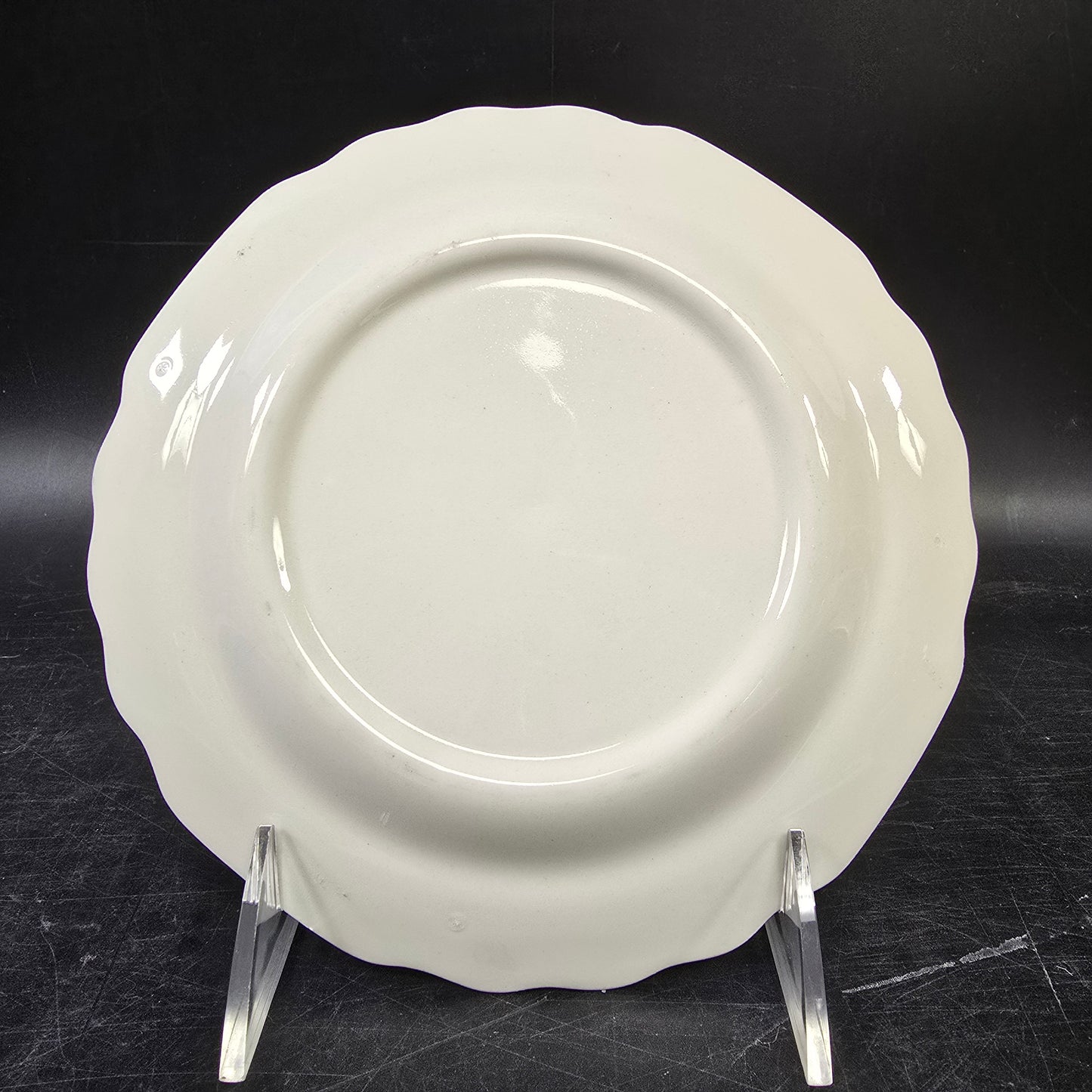 W S George "Lido" GEO152 Blue Flowers  Bread and Butter Plate