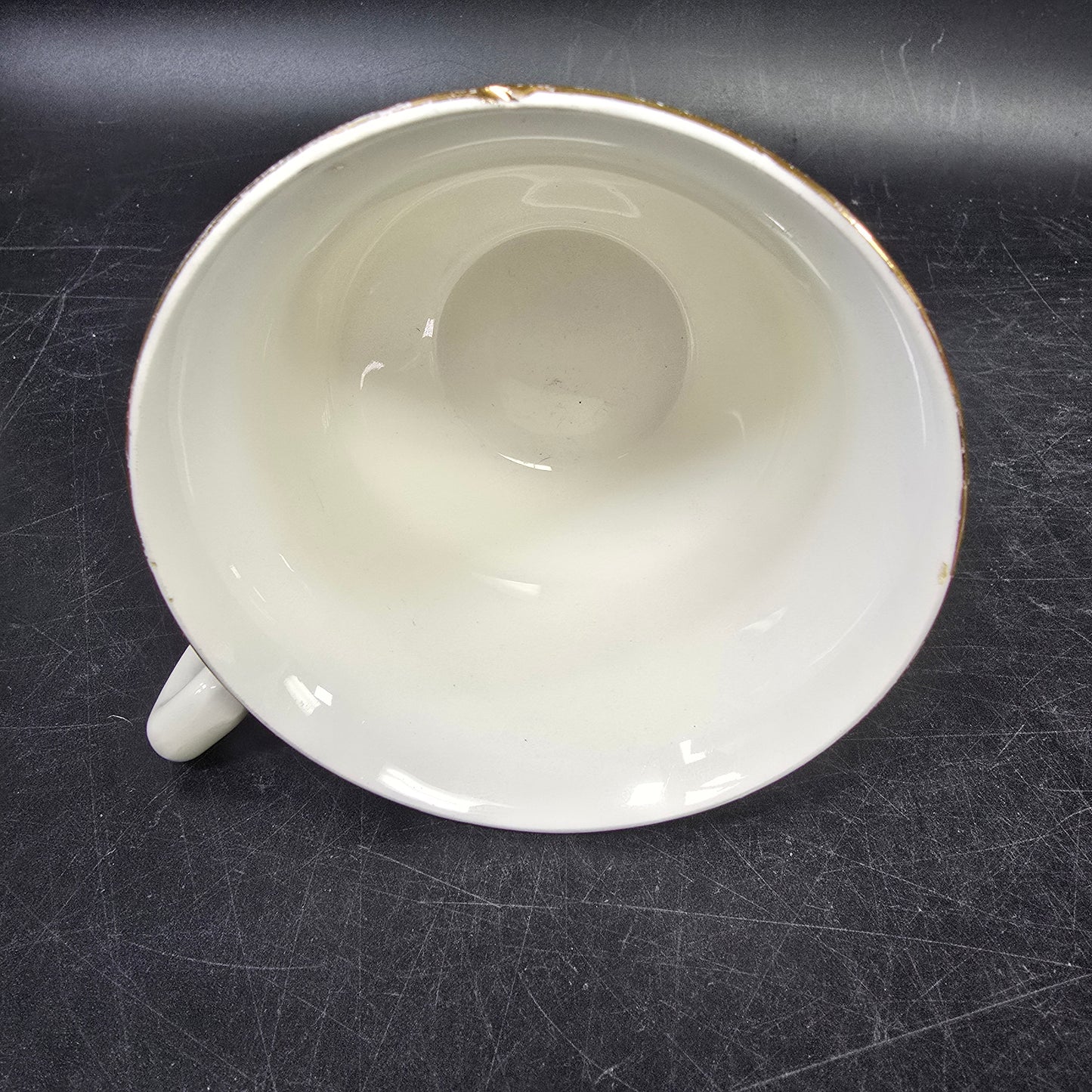 W S George "Lido" GEO152 Blue Flowers Tea Cup