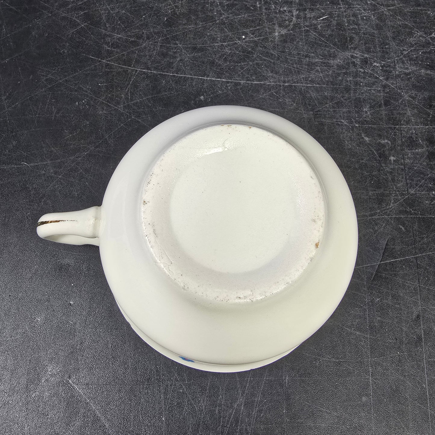 W S George "Lido" GEO152 Blue Flowers Tea Cup